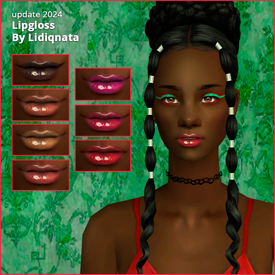 lipgloss by lidiqnata for sims 2